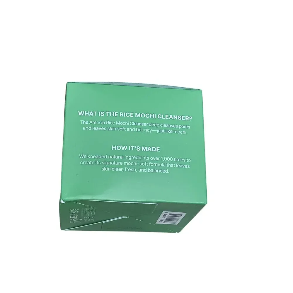 New in Box Arencia Korean Rice Mochi Face Cleanser Deep Cleansing